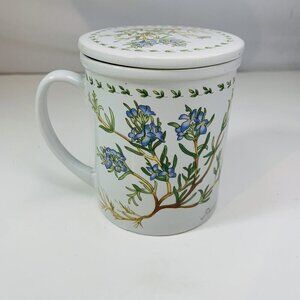 Rosemary Porcelain Coffee Mug Tea Cup Gryphonware China Wild Thyme Whimsical